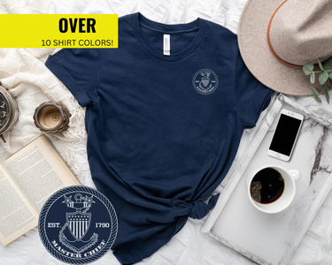 Coast Guard Master Chief T-Shirt - Black & White Collection